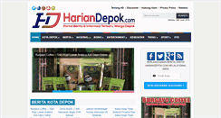 Desktop Screenshot of hariandepok.com
